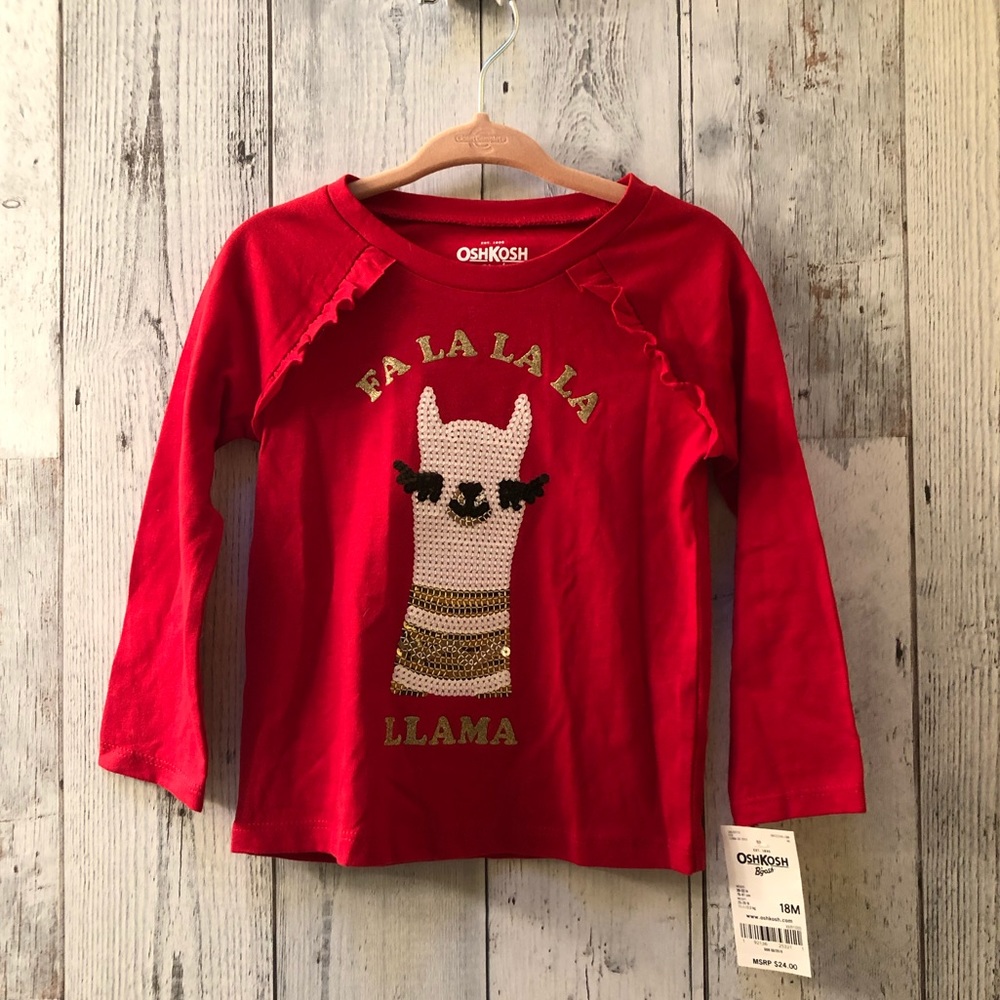 Fa la la llama shirt